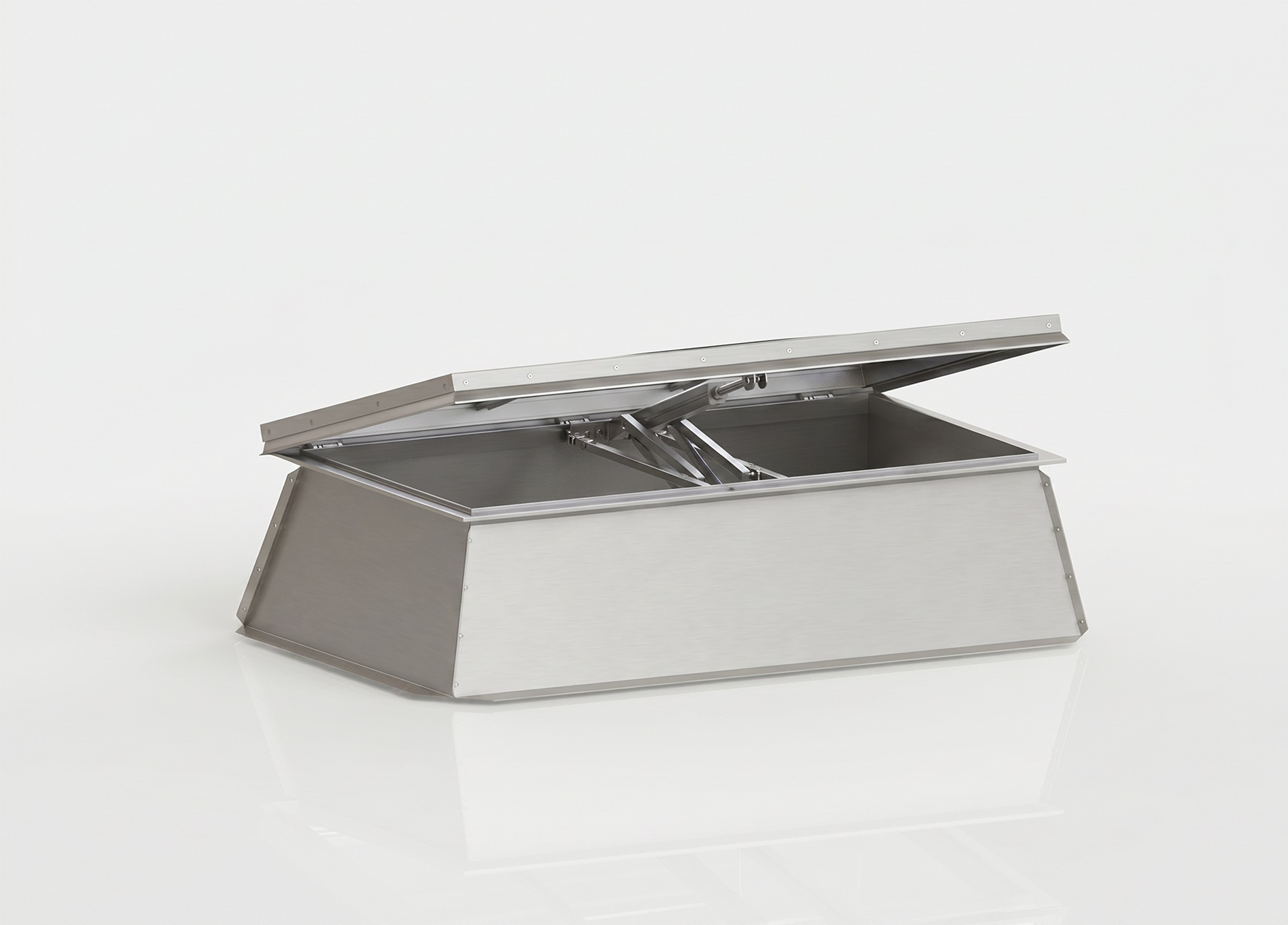 Rooflight with ventilation function